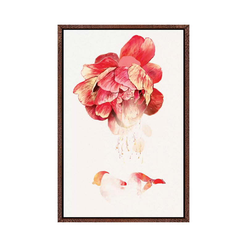 Recovery by Pride Nyasha - Painting on Canvas, Classic Brown Wood Floater Framed, 101.6cm H x 66.04cm W x 3.81cm D
