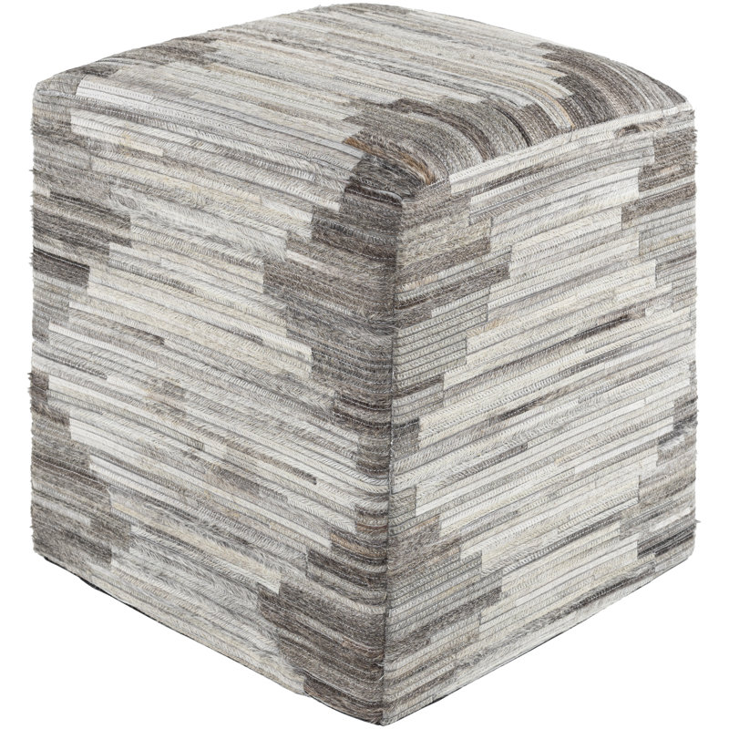 Lynmouth Leather Pouf
