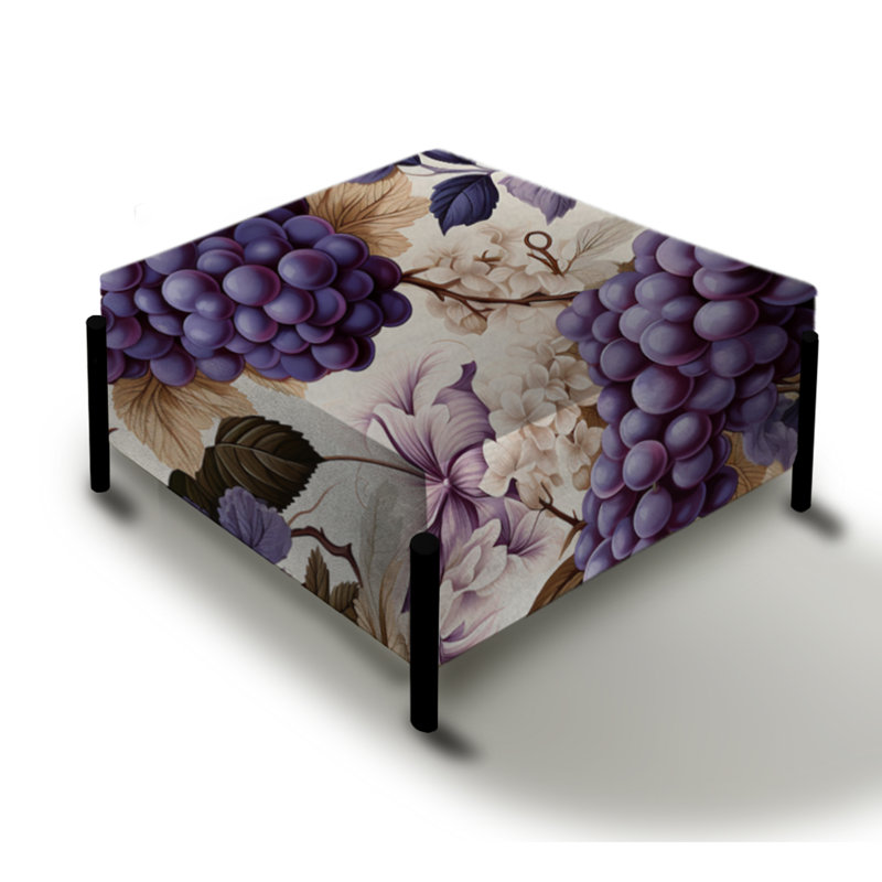 Grand repose-pieds carré Toscan Vineyard Vines