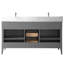 Ensemble de meuble-lavabo double 60 po-105275162-105275167