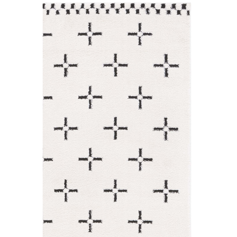 Siarrah Performance Geometric Rug, Rectangle 5'3" x 7'6"