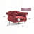 Charming Transitional Flared Armchair