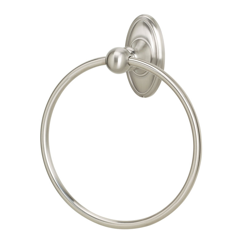 Classic Wall Mounted Towel Ring, Polished Chrome