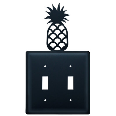 Pineapple 2-Gang Toggle Light Switch Wall Plate