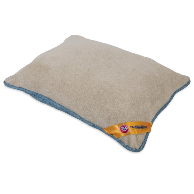 Blue Moon Beige Polyester Pet Pillow Bed