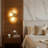 Modern Crystal and Steel Circles Wall Sconce – Luxury Sconce Lighting