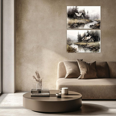 2 Piece Wrapped Canvas Print