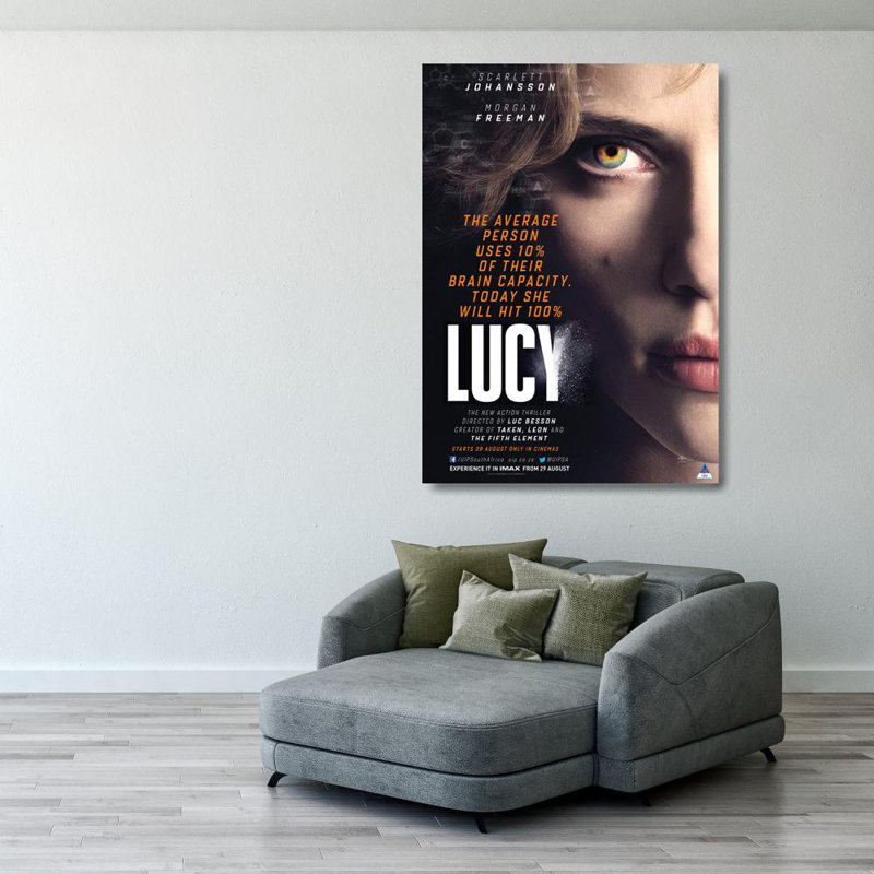 Lucy, 40" H x 28" W