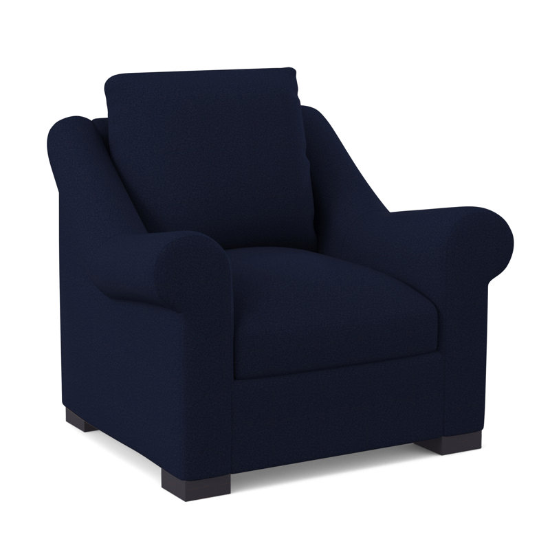 Chaise Canyon, Ébène vintage, Mélange de polyester uniforme Margaret