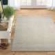 Elle Handmade Silver Rug