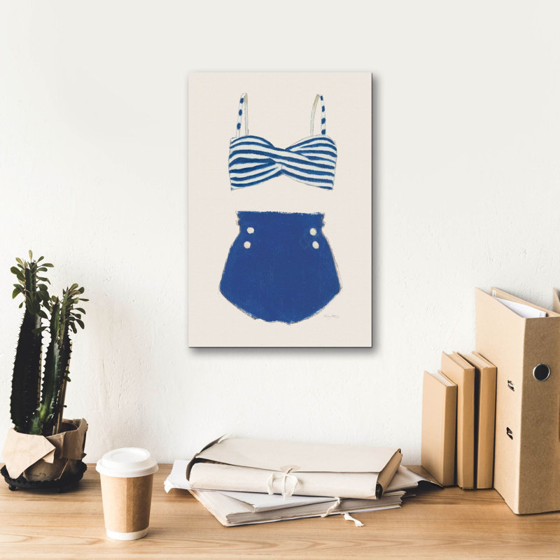 Art rétro, "Emily" par Emily Adams, H 18 po x l 12 po x P 0,75 po
