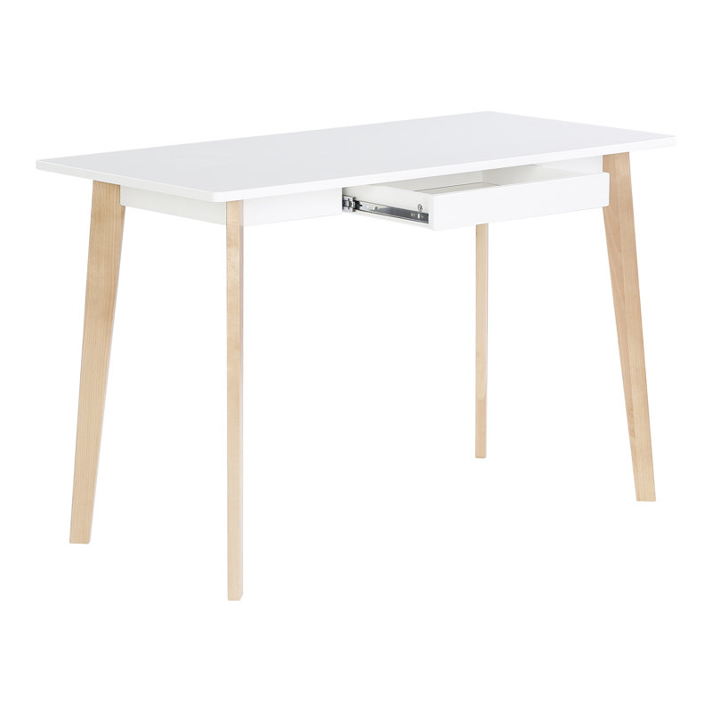 Cacia Solid Wood Writing Desk