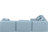 Houswerth Upholstered L-Shaped Sectional Reversible-94884272