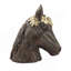 Pot de fleurs décoratif à tête de cheval pour l'intérieur et l'extérieur