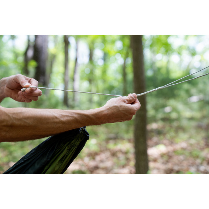 Helios Grey Ultralight Hammock Suspension Straps with Storage Bag