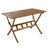 Antonio 4 - Person Acacia Wood Patio Dining Set with Rectangular Table