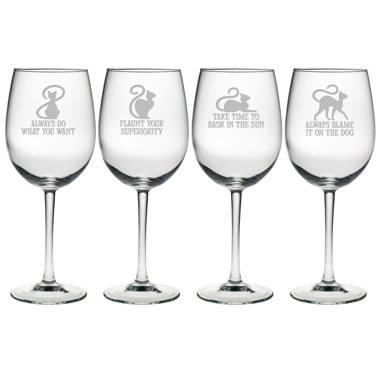https://assets.wfcdn.com/im/74229896/resize-h380-w380%5Ecompr-r70/2284/22845037/Susquehanna+Glass+Cat+Philosophy+4+-+Piece+19oz.+Glass+All+Purpose+Wine+Glass+Stemware+Set.jpg