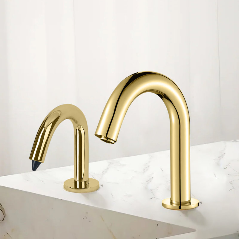 Robinet à capteur automatique et distributeur de savon Solution hygiénique sans contact pour les salles de bain modernes