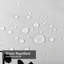 Rideau de douche blanc avec 12 crochets-1205447678
