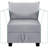 Borgar Middle Module with Storage Accent Armless Chair for Modular Sofa Customizable Sectional Sofa-1996307299