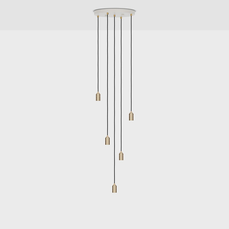 1 - Light Pendant, Brass