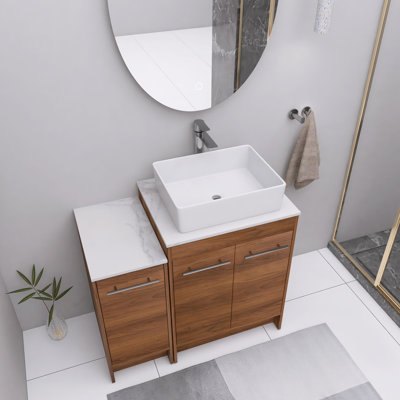 Meuble-lavabo simple avec plateau 35,44 Bernadene