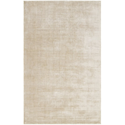 Tapis beige tissé à la main Alida