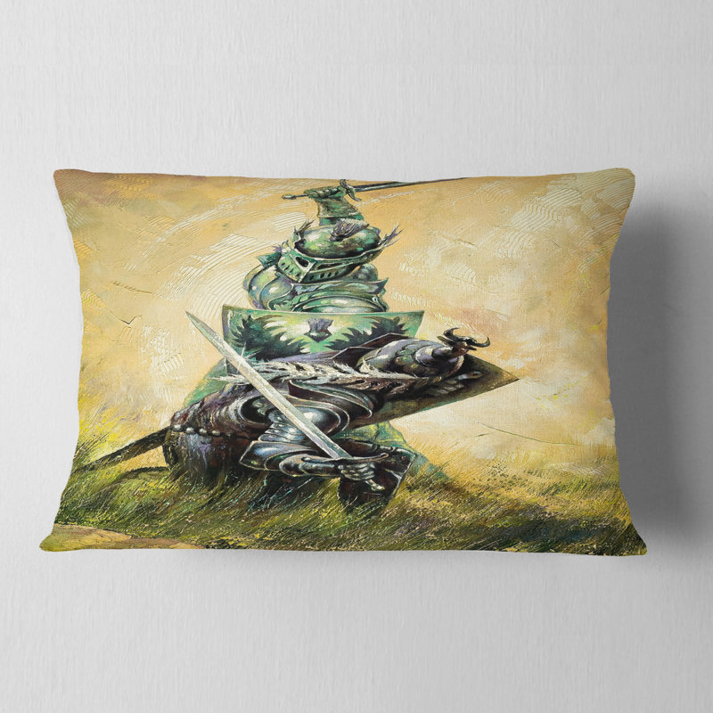 Coussin The Duel, Rectangulaire, 12 po x 20 po
