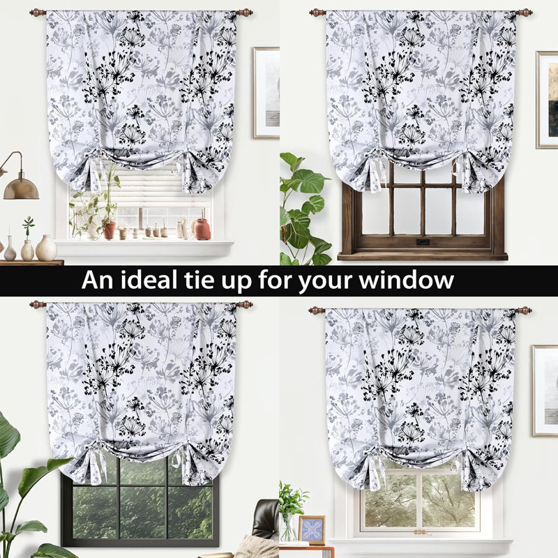 Blackout Curtain Single Panel, Gray