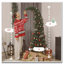 Arbre de Noël 6 pi avec 200 lumières DEL et base en métal-1849848579