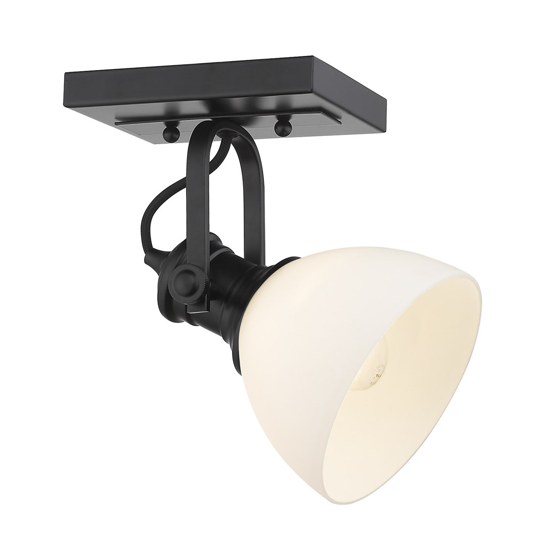 Bales 1 - Light 6.88" Semi Flush Mount Beachcrest Home™ Shade