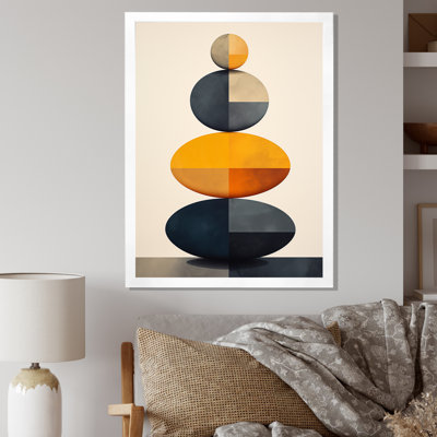 «Visual Tranquility Rock Balancing I» sur toile