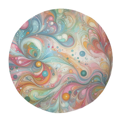 Tapis tressé à l'encre Fantasy