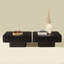 2 pièces, ensemble de table basse carrée 31,5 pouces Modern Handcraft-711032577