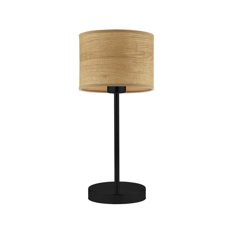 Bla Metal Table Lamp, Black, Ochre
