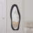 Full Length Mirror,63" X 24" Floor Mirror/ Wall Mirror, Flannel Wrapped Wooden Frame Floor Mirror,Irregular Wavy Mirror Standing/Halling Large Wall Mirror-2026630013