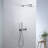 Thermostatic Complete Shower System with Rough in-Valve-94364464