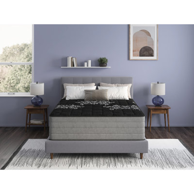 14-inch Heavy Duty Firm Twin Xl Mattress Featuring Ice Cover For A Cool And Refreshing Sleep Space, 2-inch With Copper, Silver, Graphite Airflow Relief, Perimeter Edge Wrapped Coils To Reduce Noise