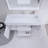Babajide Bathroom Vanity with Acrylic Top-1520268545