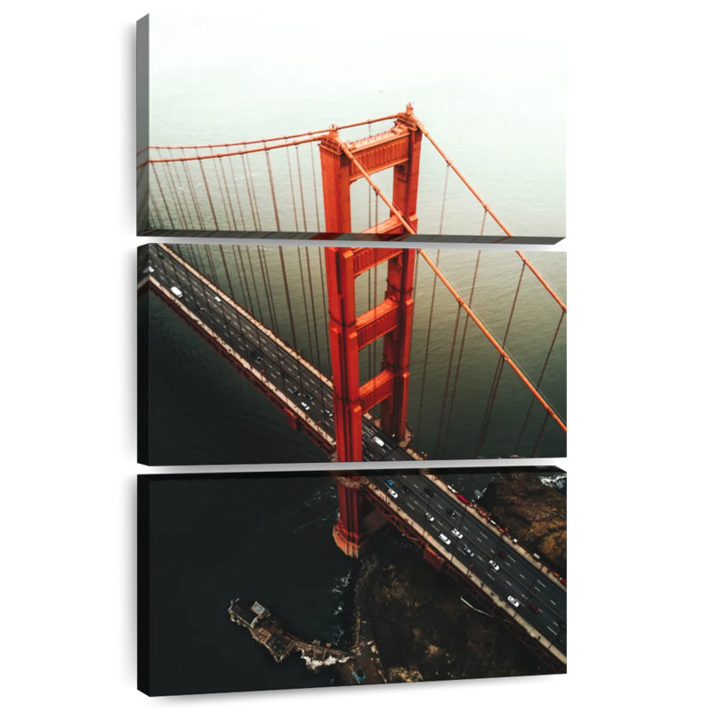 Lilie Golden Gate Tower View, 32" H x 20" W
