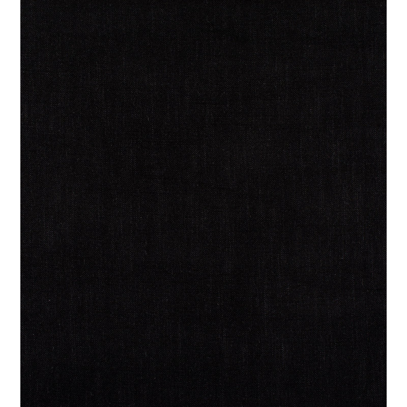 Essential Linens Stonewash Fabric, Raven