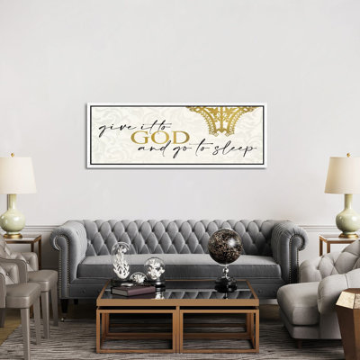 Give It To God by Kimberly Allen - Panoramic Print on Canvas