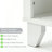 27.5”W 4-Tier Bookcase, Adjustable Storage Shelf for Living Room, Bedroom & Home Office, White-1236309873