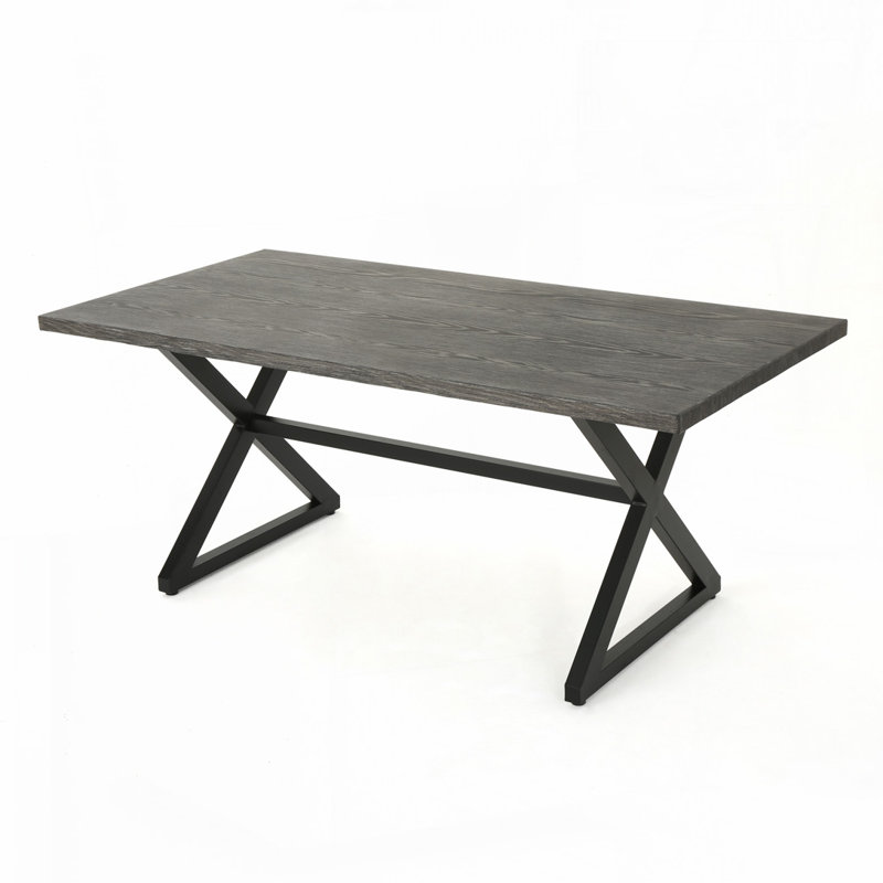 Outdoor Dining Table, Aluminum Material, Steel Frame, Large Surface, High-Quality Cast Aluminum, Suitable For Patio/Backyard/Garden