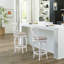Brumback Wood Swivel Upholstered Stool-1418715382-1418715381
