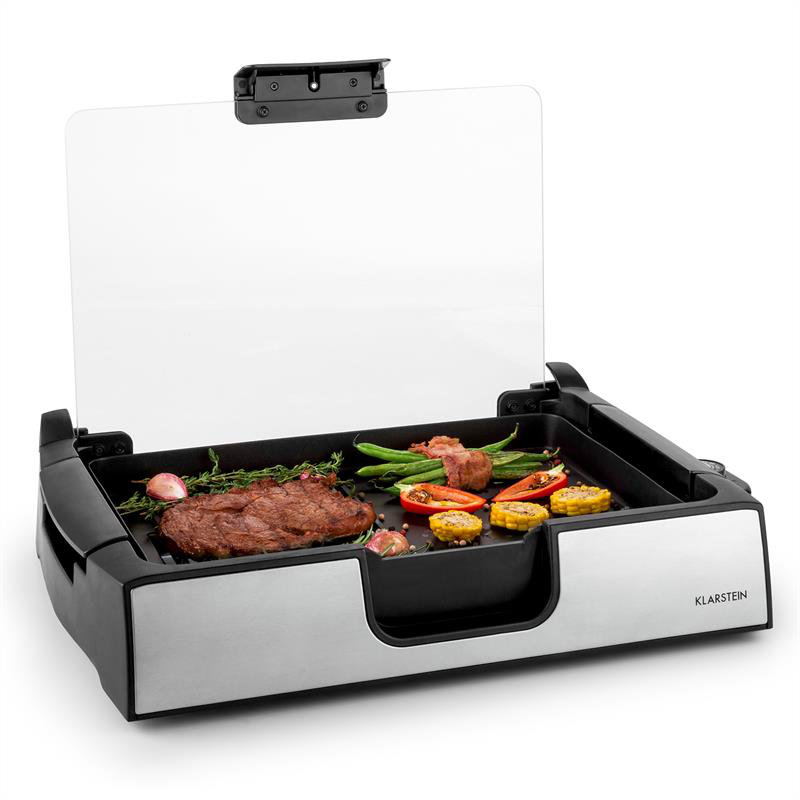 Klarstein Non Stick Raclette Grill with Lid