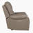 Laysha 39" Modern & Contemporary Polished Microfiber Power Reclining Chair with Power Adjustable Headrest & USB Charging Port