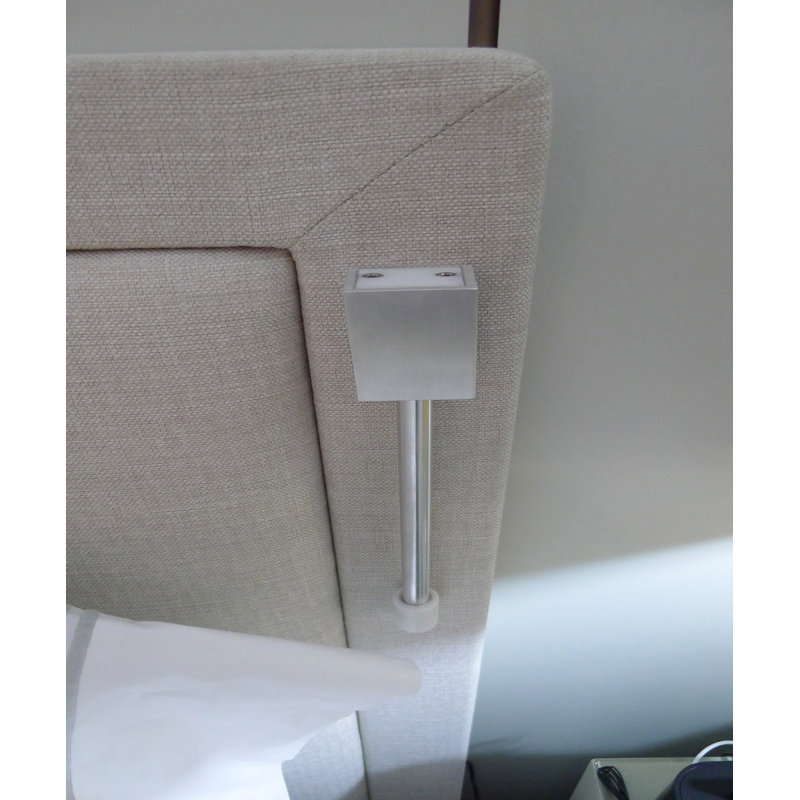 Libri 1 - Light LED Armed Sconce, Brushed Aluminum
