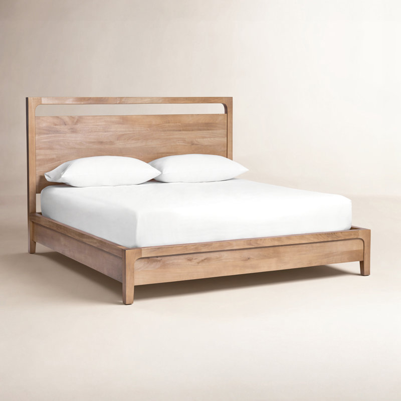Laguna Solid Wood King Bed, King