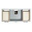 ARIEL Kelly 49 Single Sink Bathroom Vanity with Pure Quartz Top-350276890
